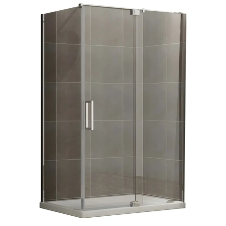 Душова кабіна без піддона Koer SR SC02 100x80 см, прозоре скло Easy Clean 8мм, хром (KR5355) Душова кабіна без піддона Koer SR SC02 100x80 см, прозоре скло Easy Clean 8мм, хром (KR5355)