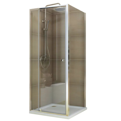 Душова кабіна Koer SR SC05 90x90 см без піддону, хром, скло 6мм Easy Clean (KR5363) Душова кабіна Koer SR SC05 90x90 см без піддону, хром, скло 6мм Easy Clean (KR5363)