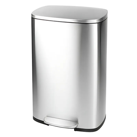Сміттєве відро Mixxus Bevel-TC0112, 12л, нержавіюча сталь, з м'яким закриттям, прямокутне (MI7087) Сміттєве відро Mixxus Bevel-TC0112, 12л, нержавіюча сталь, з м'яким закриттям, прямокутне (MI7087)