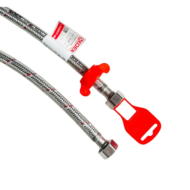 Гибкая подводка в силиконовой оболочке Koer KH-02-FF1/2"-1200 (KR3518) Гибкая подводка в силиконовой оболочке Koer KH-02-FF1/2"-1200 (KR3518)