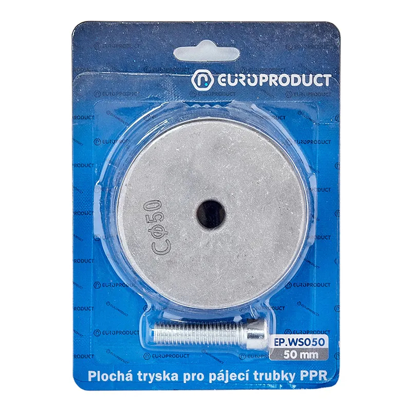 Насадка плоская для паяльника Europroduct EP.WS050 PPR труб 50mm (EP6102) Насадка плоская для паяльника Europroduct EP.WS050 PPR труб 50mm (EP6102)