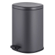 Відро для сміття з плавним закриттям овальне Mixxus Premium Olivary-TC0105 Graphite 5 л колір графіт Відро для сміття з плавним закриттям овальне Mixxus Premium Olivary-TC0105 Graphite 5 л колір графіт