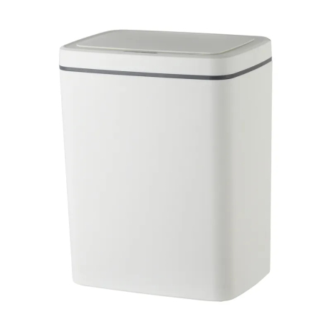 Відро для сміття сенсорне прямокутне Mixxus WAVE-TC0110 White 10 л колір білий (MI7073)