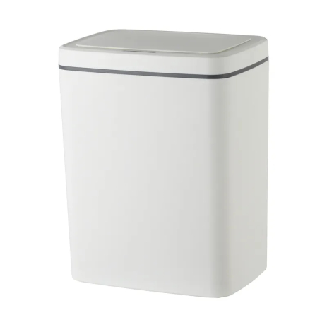 Відро для сміття сенсорне прямокутне Mixxus WAVE-TC0110 White 10 л колір білий (MI7073) Відро для сміття сенсорне прямокутне Mixxus WAVE-TC0110 White 10 л колір білий (MI7073)