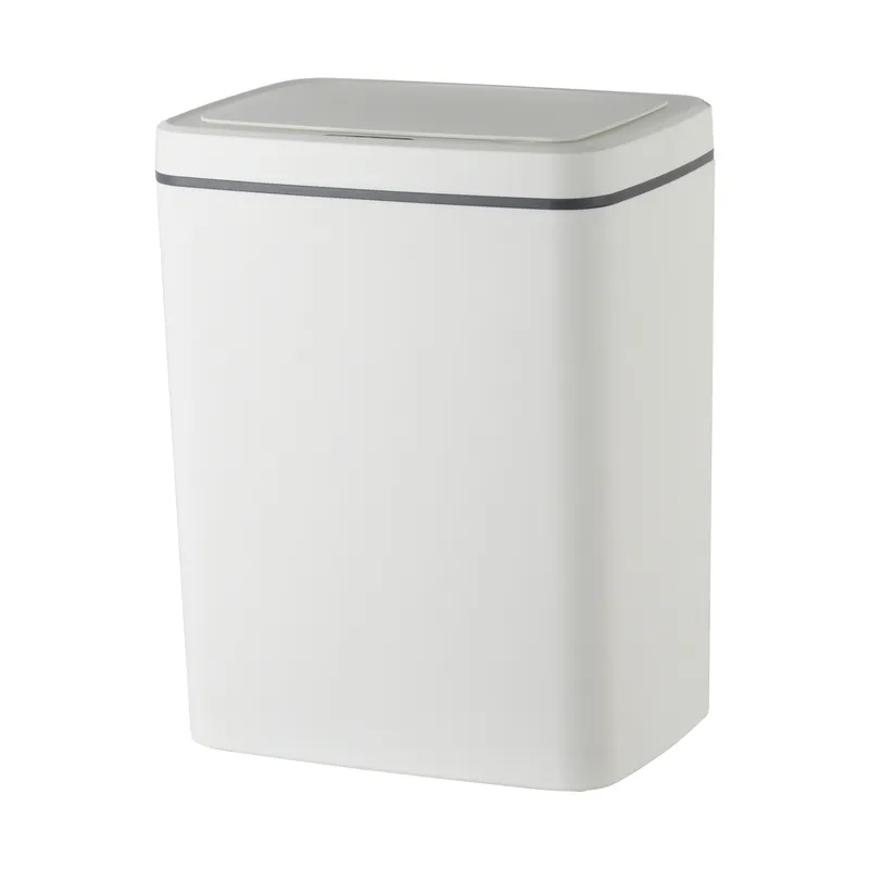 Відро для сміття сенсорне прямокутне Mixxus WAVE-TC0110 White 10 л колір білий (MI7073) Відро для сміття сенсорне прямокутне Mixxus WAVE-TC0110 White 10 л колір білий (MI7073)