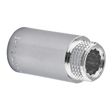 Удлинитель Europroduct EP.E040.Chr - 1/2"MF-40мм хром (EP6126)