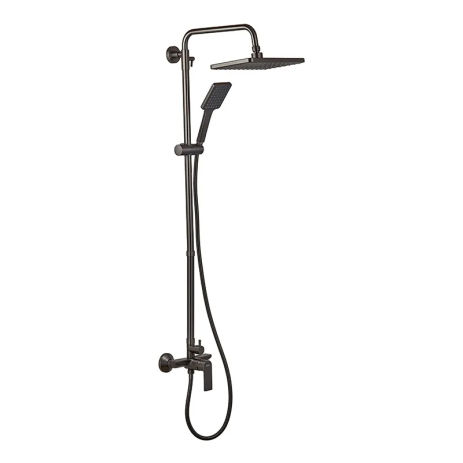 Душевая колонна со смесителем и удлинителем в комплекте Haiba Alex 003-J Graphite (HB3996) Душевая колонна со смесителем и удлинителем в комплекте Haiba Alex 003-J Graphite (HB3996)
