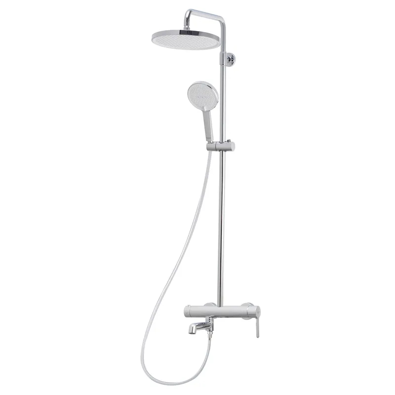 Душова колона зі змішувачем Koer KB-56029-01 3 функції, колір хром (KR5481) Душова колона зі змішувачем Koer KB-56029-01 3 функції, колір хром (KR5481)