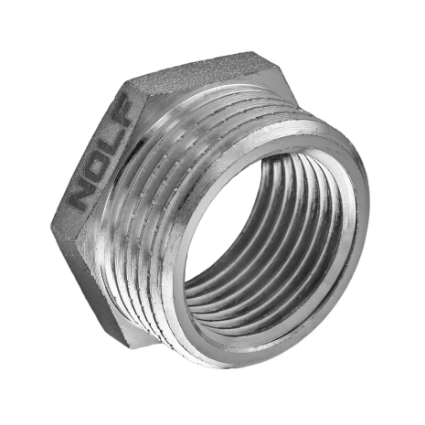 Футорка Nolf NFC.F0406-N-1/2"Mx3/8"F никелированная (NF3122)