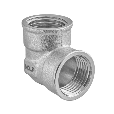 Угол Nolf NFC.L08FF-N-3/4'' FF никелированный (NF3103)