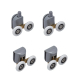 Комплект роликів для кабіни Mixxus Rollers SCP04-2x2 Graphite подвійний 2 вер.+2 ніж. (сірий) (MI8164) Комплект роликів для кабіни Mixxus Rollers SCP04-2x2 Graphite подвійний 2 вер.+2 ніж. (сірий) (MI8164)