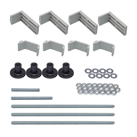 Комплект ніжок регульованих для високого душового піддона Mixxus Strong ST02-SET Chrome (MI8161)