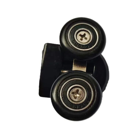 Ролики для душових кабін подвійні колеса MIXXUS PREMIUM ROLLERS SCP01-1 BLACK верхні (23mm) MI7163