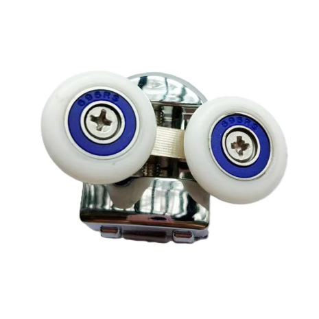 Ролики для душових кабін подвійні колеса MIXXUS PREMIUM ROLLERS SCP05-1 CHROME верхні (25mm) MI8167
