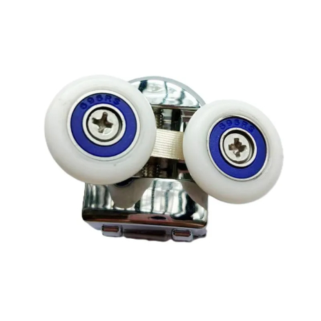 Ролики для душових кабін подвійні колеса MIXXUS PREMIUM ROLLERS SCP01-1 CHROME верхні (23mm) MI7161
