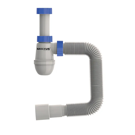 Сифон для умивальника Mixxus SU-04-A 1 1/4"x32 без випуску 32*40/50 (MI8181) Сифон для умивальника Mixxus SU-04-A 1 1/4"x32 без випуску 32*40/50 (MI8181)