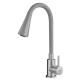 Смеситель для кухни MIXXUS SUS-011-T REFL.GRAY с силиконовым изливом из нерж. стали SUS304 MI8227