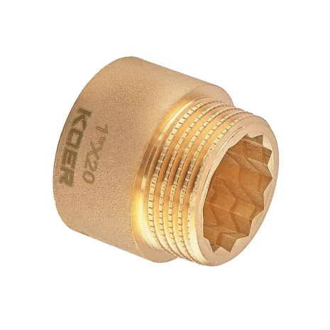 Удлинитель Koer KF.E10-20.WN - 1"-20мм без никеля (KR5670)