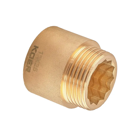 Удлинитель Koer KF.E10-25.WN - 1"-25мм без никеля (KR5671)