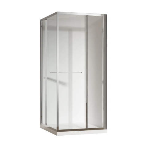 Душова кабіна Koer SC09-90×90 хром Easy Clean ліва