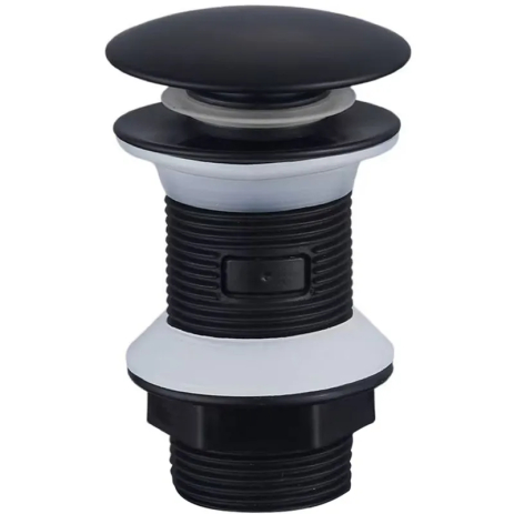 Донний клапан Zerix BV-02 BLACK 1¼" автоматичний