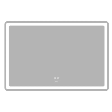 Дзеркало Zerix Mirra MR05-120x80 з LED Touch, Anti-fog, димером, регулятором яскравості (ZX6061) Дзеркало Zerix Mirra MR05-120x80 з LED Touch, Anti-fog, димером, регулятором яскравості (ZX6061)