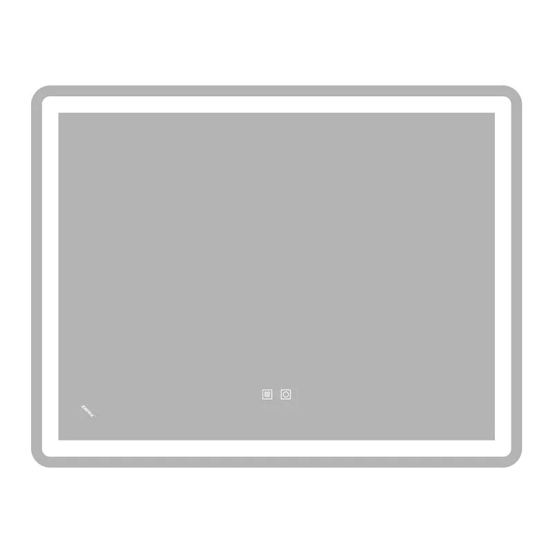 Дзеркало Zerix Mirra MR05-90x70-REVERSE з LED Touch, Anti-fog, димером, регулятором яскравості (ZX6059) Дзеркало Zerix Mirra MR05-90x70-REVERSE з LED Touch, Anti-fog, димером, регулятором яскравості (ZX6059)