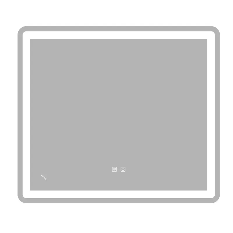 Дзеркало Zerix Mirra MR05-80x70-REVERSE з LED Touch, Anti-fog, димером, регулятором яскравості (ZX6057) Дзеркало Zerix Mirra MR05-80x70-REVERSE з LED Touch, Anti-fog, димером, регулятором яскравості (ZX6057)