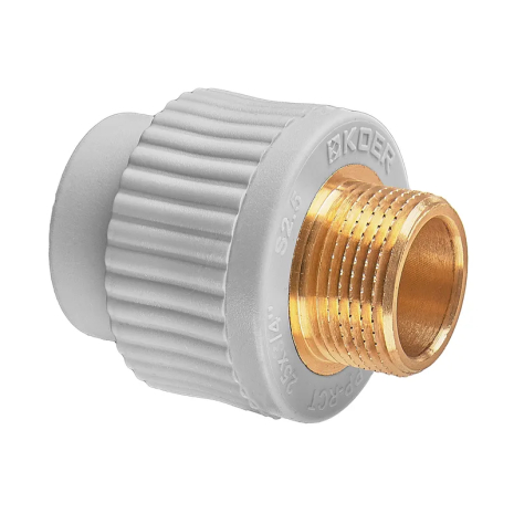 Муфта PPR Koer K0097 25x3/4 наружная резьба (KR6226)