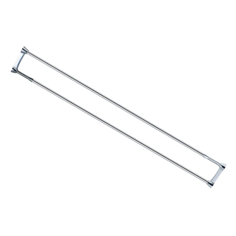 Штанга для шторки телескопічна з тримачем рушника Zerix CRS-D-125x225 125cm-225cm (нержавіюча сталь) (блістер) (ZX6099) Штанга для шторки телескопічна з тримачем рушника Zerix CRS-D-125x225 125cm-225cm (нержавіюча сталь) (блістер) (ZX6099)