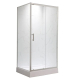 Душова кабіна з низьким піддоном Mixxus HARD SCT01-120x80x198-TR Chrome NEW прозоре скло 5 мм (MI8428)
