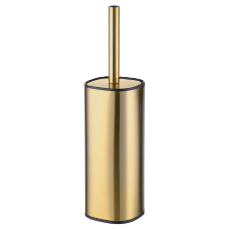 Ершик для унитаза напольный Mixxus Premium Quadro-TB0201 Brushed Gold (цвет матовое золото) (MI8395) Ершик для унитаза напольный Mixxus Premium Quadro-TB0201 Brushed Gold (цвет матовое золото) (MI8395)