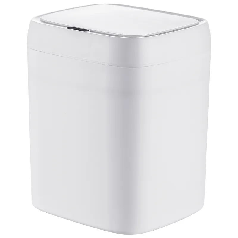 Відро для сміття сенсорне прямокутне Mixxus Wave-TC0212 White 12 л (колір білий) (MI8403) Відро для сміття сенсорне прямокутне Mixxus Wave-TC0212 White 12 л (колір білий) (MI8403)