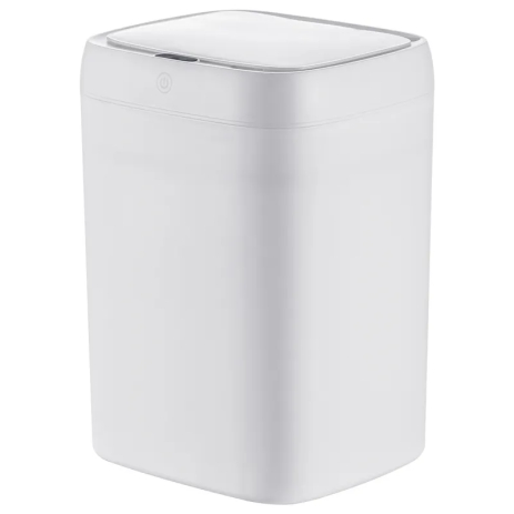 Відро для сміття сенсорне прямокутне Mixxus Wave-TC0314 White 14 л (колір білий) (MI8404) Відро для сміття сенсорне прямокутне Mixxus Wave-TC0314 White 14 л (колір білий) (MI8404)