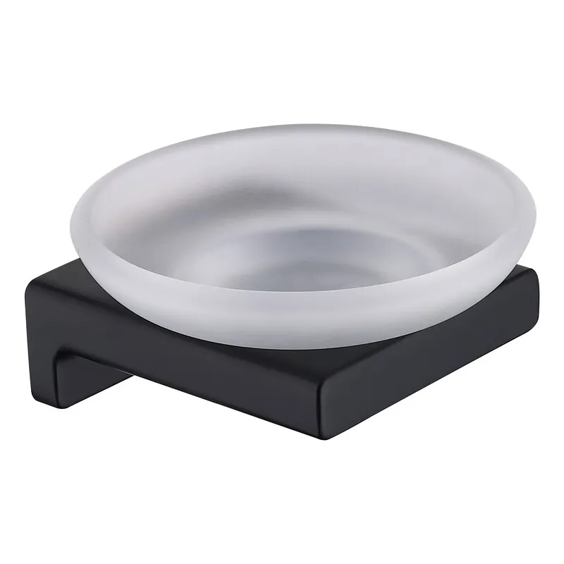 Мыльница настенная Koer AS-0102-05 (стекло) цвет черный (KR6158) Мыльница настенная Koer AS-0102-05 (стекло) цвет черный (KR6158)