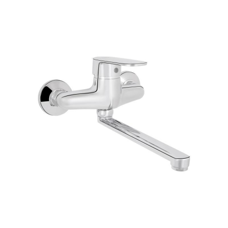 Змішувач для кухні Lidz Tani 009 настінний (k40) LDTAN009CRM44973 Chrome Змішувач для кухні Lidz Tani 009 настінний (k40) LDTAN009CRM44973 Chrome