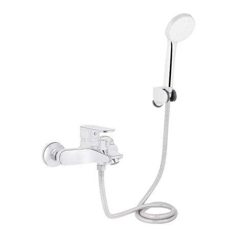 Змішувач для ванни Lidz Tani 0061 (з душовим гарнітуром) (k40) LDTAN0061CRM44963 Chrome Змішувач для ванни Lidz Tani 0061 (з душовим гарнітуром) (k40) LDTAN0061CRM44963 Chrome
