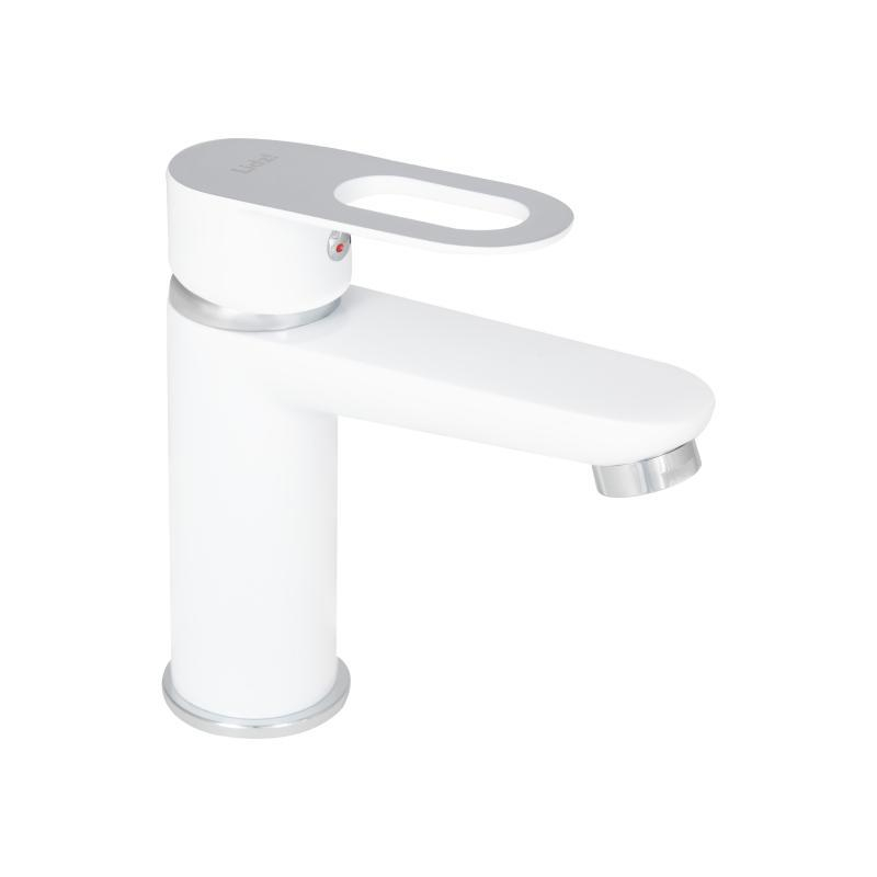 Смеситель для раковины Lidz Latwa 001 (k35) LDLAT001WHI45423 White Смеситель для раковины Lidz Latwa 001 (k35) LDLAT001WHI45423 White