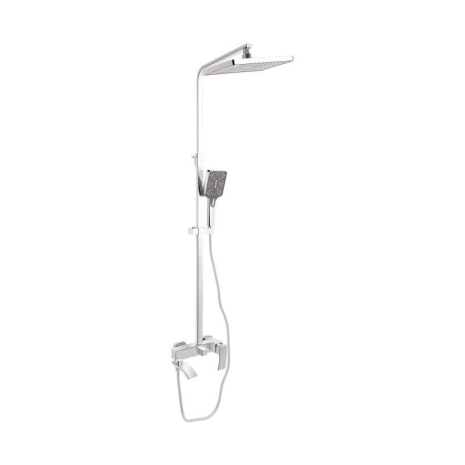 Душова система універсальна Qtap Swan Cascada на три споживачі (з виливом) QTSWA111CRM45566 Chrome Душова система універсальна Qtap Swan Cascada на три споживачі (з виливом) QTSWA111CRM45566 Chrome