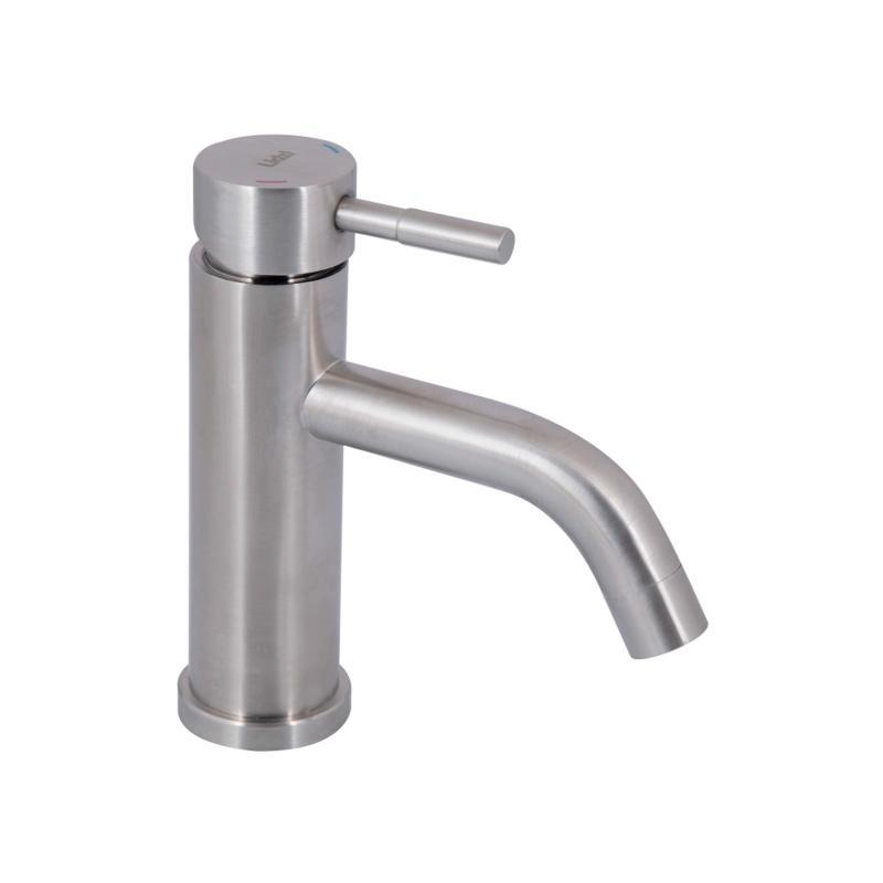 Смеситель для раковины Lidz Aria 0011F (k35) LDARI0011FNKS46091 Nickel Смеситель для раковины Lidz Aria 0011F (k35) LDARI0011FNKS46091 Nickel