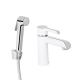 Змішувач для раковини Qtap Grand (з гігієнічним душем) QTGRA272CRW45671 Chrome/White Змішувач для раковини Qtap Grand (з гігієнічним душем) QTGRA272CRW45671 Chrome/White
