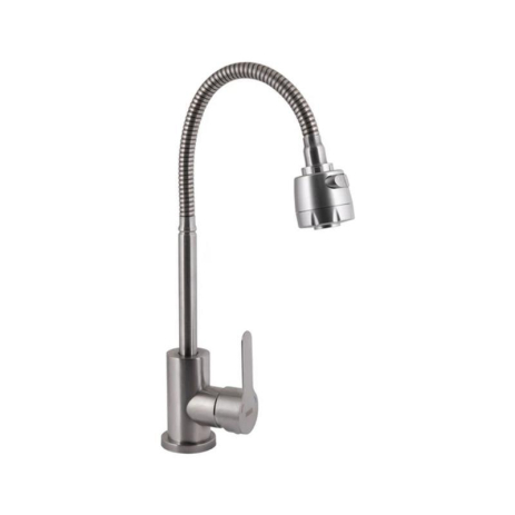 Змішувач для кухні Brinex Pure 015F41 з гнучким виливом Nickel BRIPUR015F41NKL Змішувач для кухні Brinex Pure 015F41 з гнучким виливом Nickel BRIPUR015F41NKL
