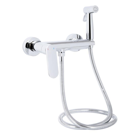 Смеситель для гигиенического душа Qtap Evia QTEVI262CRM47582 Chrome