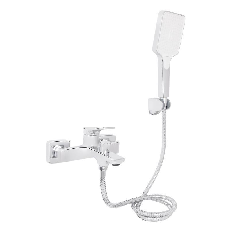 Змішувач для ванни Qtap Arvin з душовим гарнітуром QTARV259CRM48640 Chrome Змішувач для ванни Qtap Arvin з душовим гарнітуром QTARV259CRM48640 Chrome
