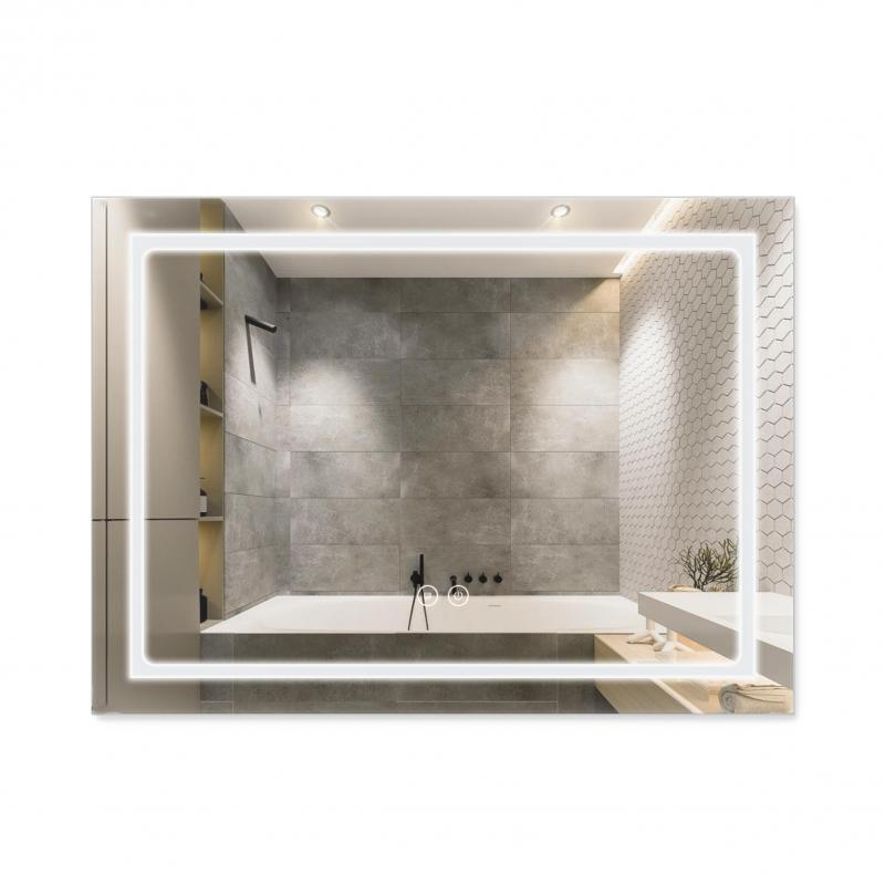 Дзеркало Qtap Mideya (DC-F904) 800х600 з LED-підсвіткою Touch, з димером, рег яскравості QT2078F904W Дзеркало Qtap Mideya (DC-F904) 800х600 з LED-підсвіткою Touch, з димером, рег яскравості QT2078F904W