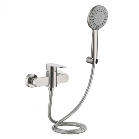 Змішувач для душу Lidz Luna 010 (k35) LDLUN010NKS49191 Nickel