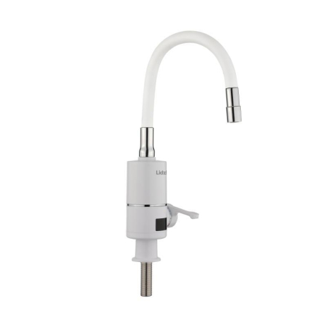 Проточный кран-водонагреватель с гибким изливом для кухни Lidz Warm 065 LDWAR065WHI49097 White/White Проточный кран-водонагреватель с гибким изливом для кухни Lidz Warm 065 LDWAR065WHI49097 White/White