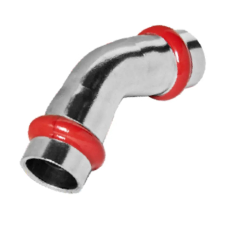 Колено 45° двухраструбное KOER KQ.B18-2 PRESS-INOX AISI 304 18x18 (KR6433) Колено 45° двухраструбное KOER KQ.B18-2 PRESS-INOX AISI 304 18x18 (KR6433)