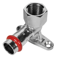 Колено настенное 90° ВР KOER KQ.V1506F PRESS-INOX AISI 304 15x1/2" (KR6421)