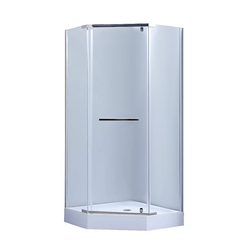 Душова кабіна Lidz Dozorca SC90x90.CRM.LOW.TR, скло прозоре 6 мм, акриловий піддон, хромований профіль Душова кабіна Lidz Dozorca SC90x90.CRM.LOW.TR, скло прозоре 6 мм, акриловий піддон, хромований профіль